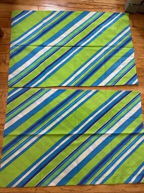 Vintage Striped Pillowcases